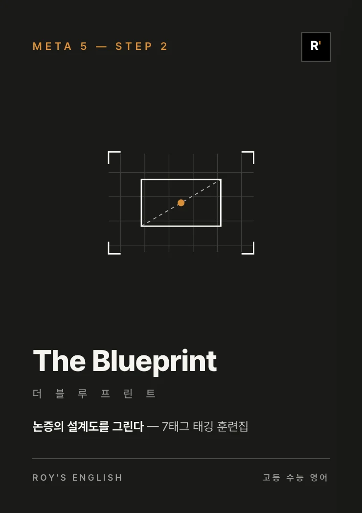 The Blueprint 메인 표지 시안
