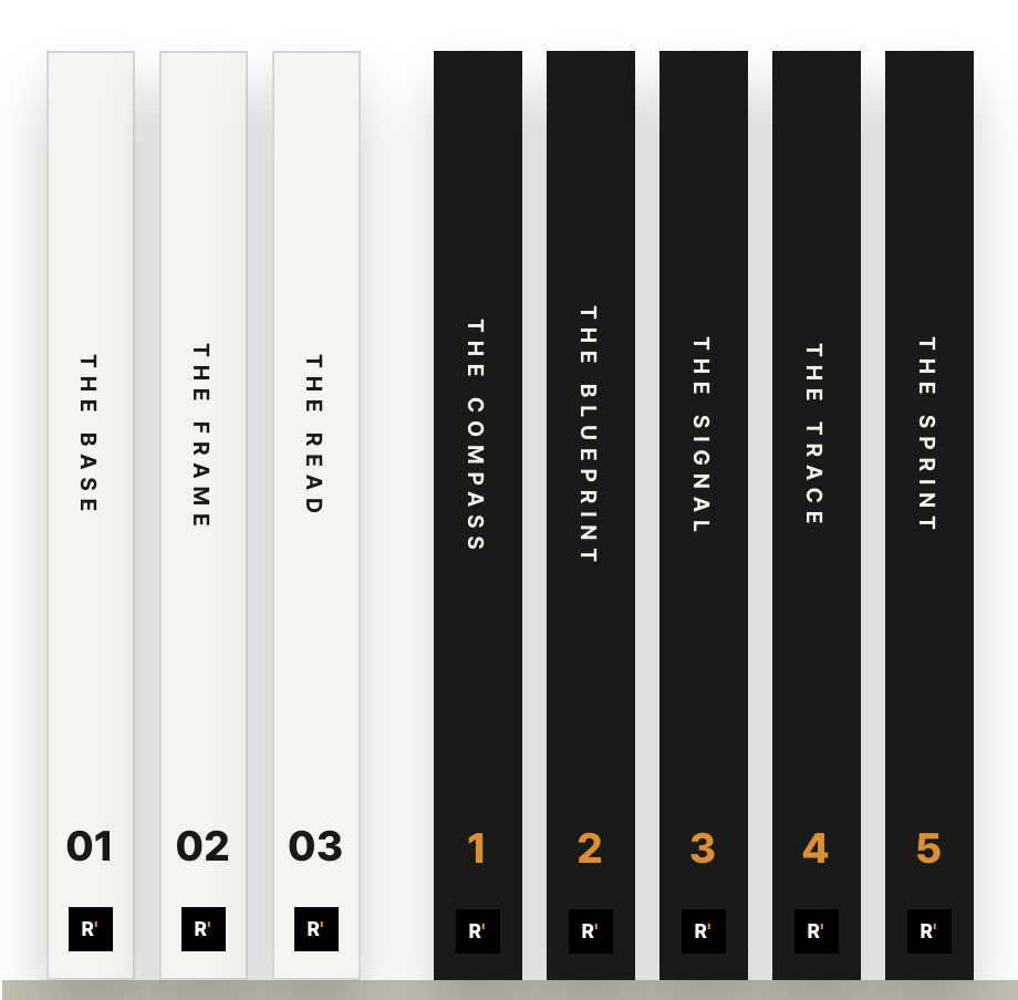 수능 THE 시리즈 메인 8권 책등